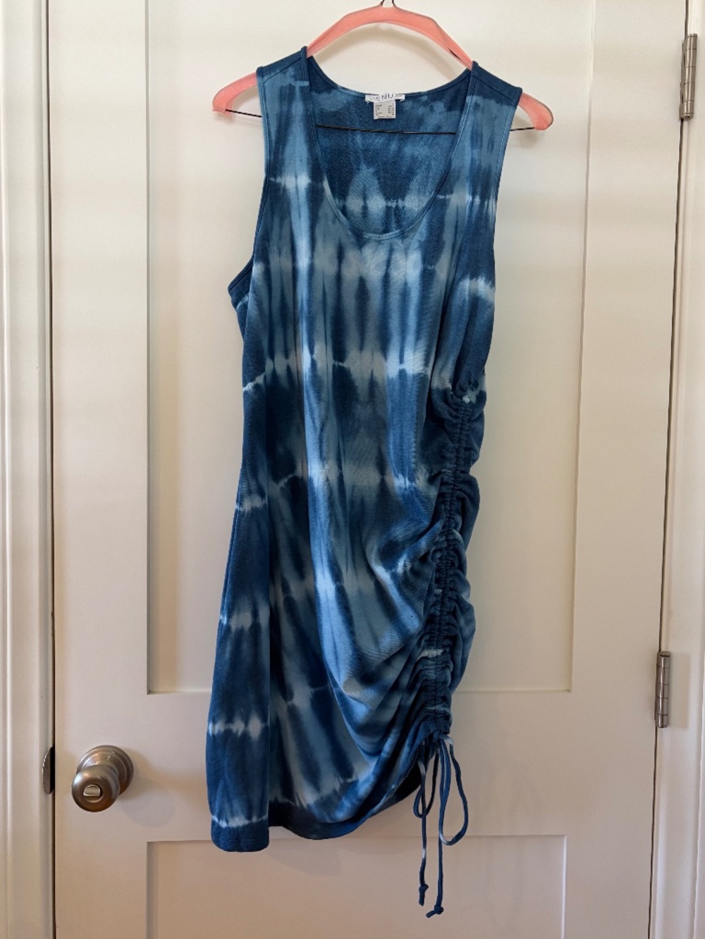 Tie-dye mini dress